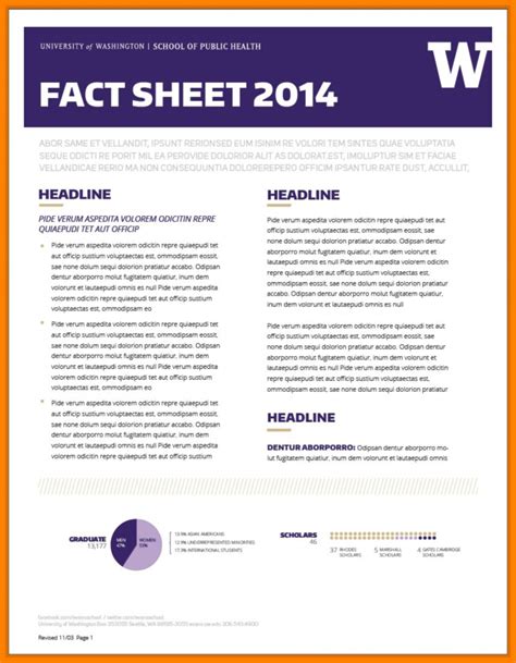 002 Fact Sheet Template Free Download Fearsome Ideas Blank Throughout Fact Sheet Template