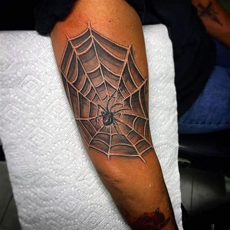 100 Spider Tattoos For Men A Web Of Manly Designs