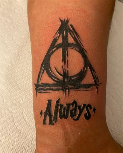 101 Awesome Deathly Hallows Tattoo Designs You Need To See