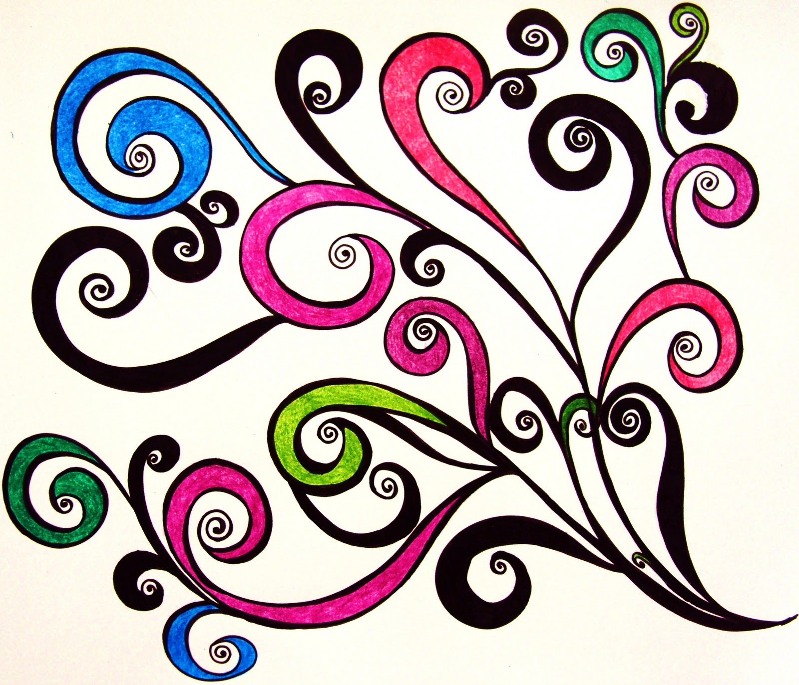 11 Cool Swirly Designs Patterns Images Cool Designs Swirl Swirly