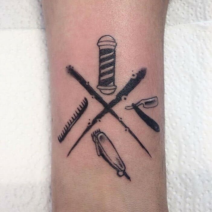 12 Barber Tattoo Ideas To Inspire You