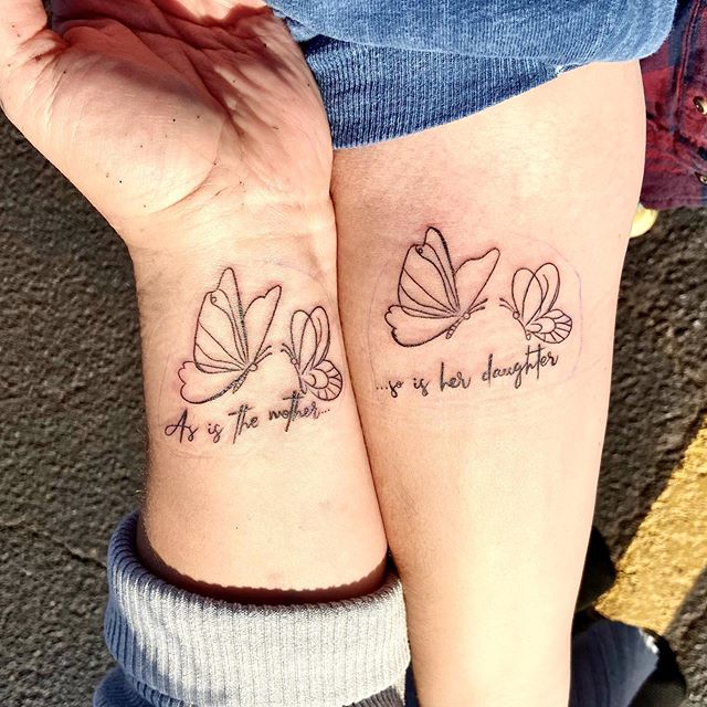 12 Beautiful Mother And Daughter Tattoo Ideas To Showcase Your Love