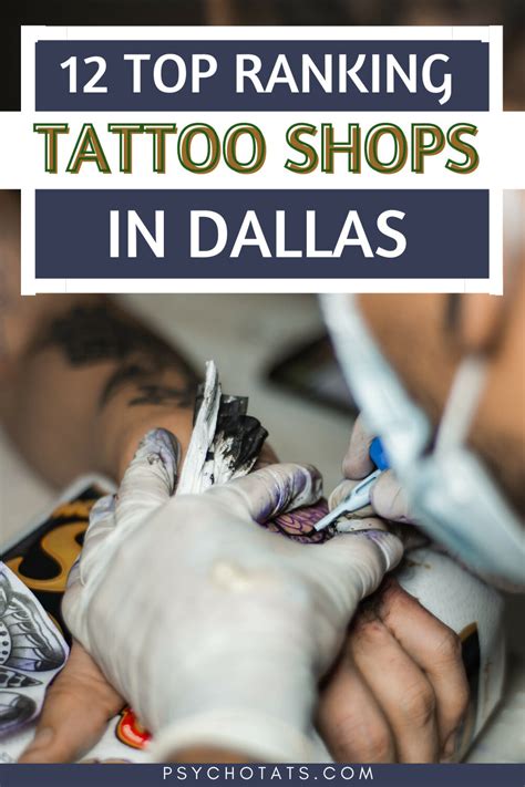 12 Top Ranking Tattoo Shops In Dallas Psycho Tats