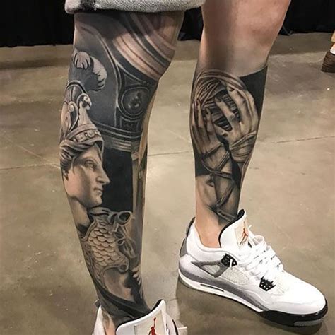 125 Best Leg Tattoos For Men Cool Ideas Designs 2021 Guide Best Leg Tattoos Calf Sleeve