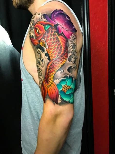 145 Traditional Koi Fish Tattoo Designs And Meanings Tatuajes De