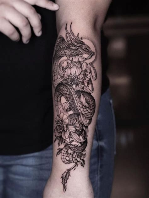 150 Best Chinese Dragon Tattoo Designs With Meanings 2023