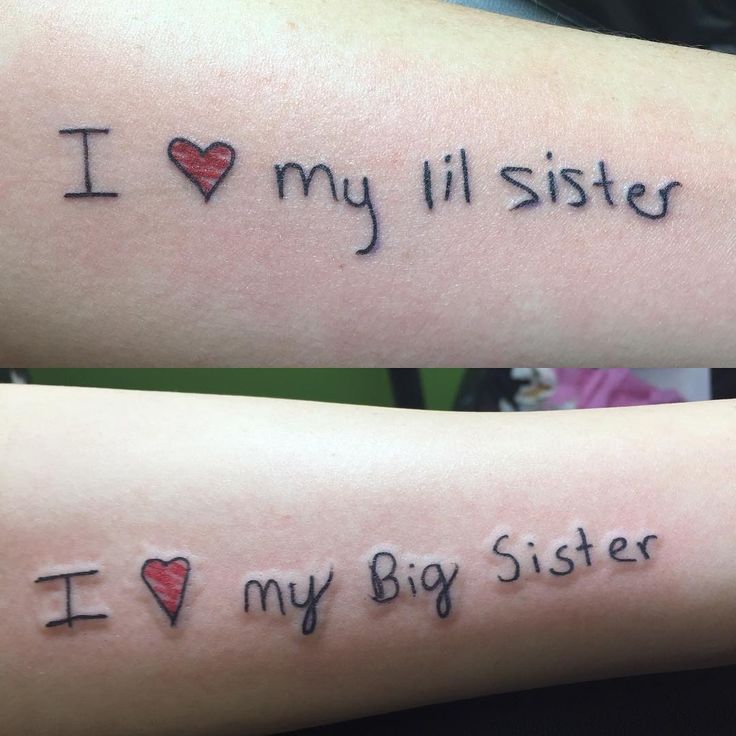 16 Tattoos That Show The Unbreakable Bond Between Siblings Sibling