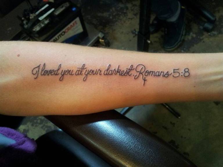 20 Bible Scripture Tattoos On Arm For Men Entertainmentmesh