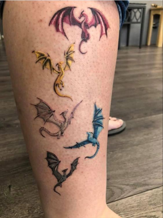 20 Cute Small Dragon Tattoos