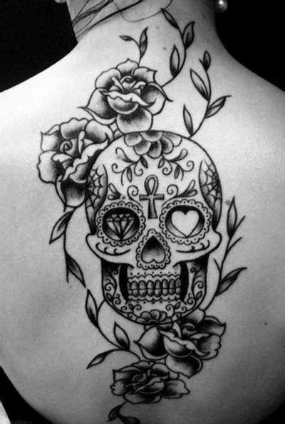 20 Sugar Skull Tattoo Designs For Womens Flawssy