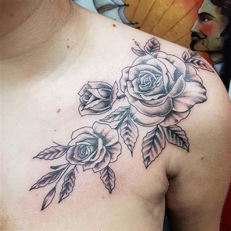 21 Rose Shoulder Tattoo Ideas For Women Stayglam Tatuagem Mulher