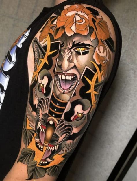 25 Awesome Neo Traditional Tattoo Designs Fashionterest