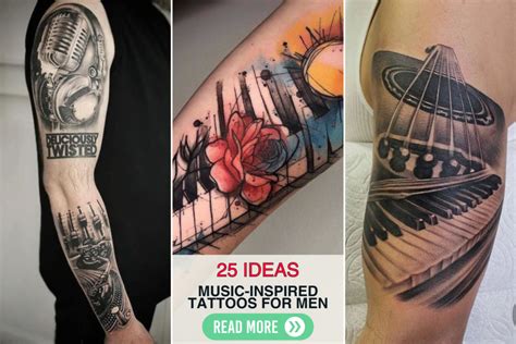 25 Music Inspired Tattoo Ideas For Men