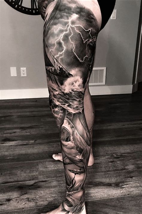 25 Unique Leg Tattoos For Men Leg Tattoos Leg Tattoo Men Tattoos