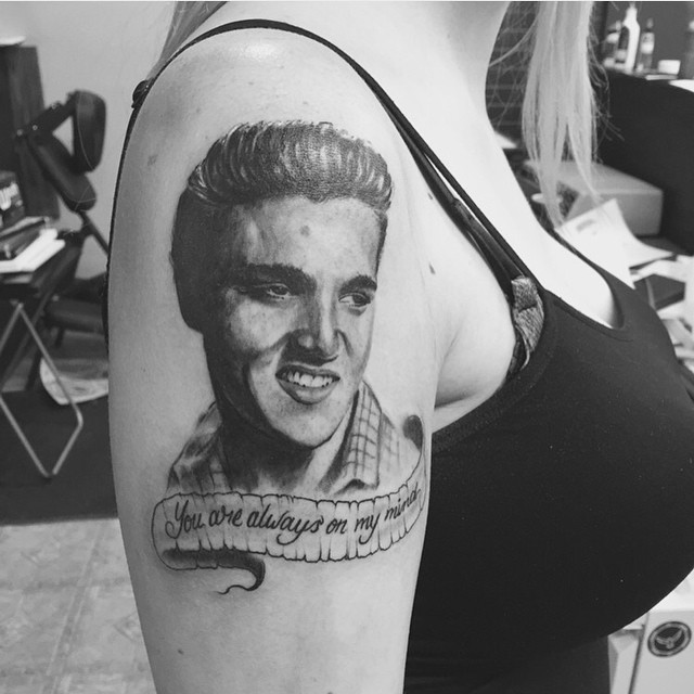 30 Best Elvis Presley Tattoos And Ideas Elvis Presley