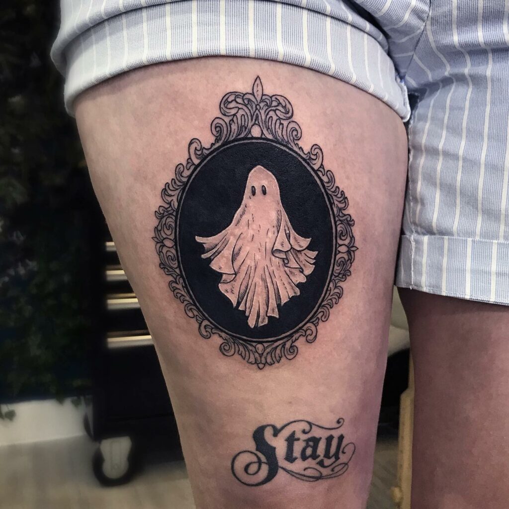 30 Best Ghost Tattoo Design Ideas With Meaning 2024