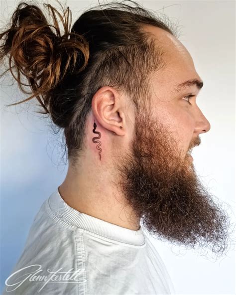 30 Cute Behind The Ear Tattoo Ideas For Men And Women Luv68