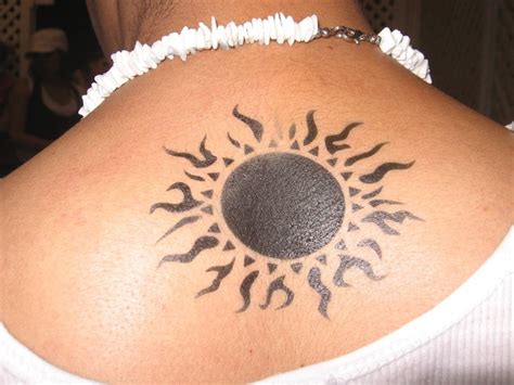 30 Tribal Sun Tattoo Designs For Boys And Girls