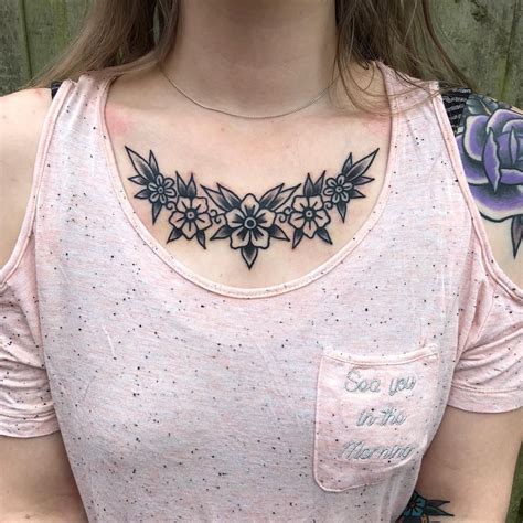 300 Beautiful Chest Tattoos For Women 2022 Girly Designs Piece