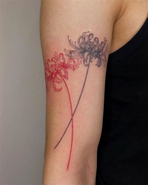 34 Spider Lily Tattoo Ideas To Inspire You In 2023