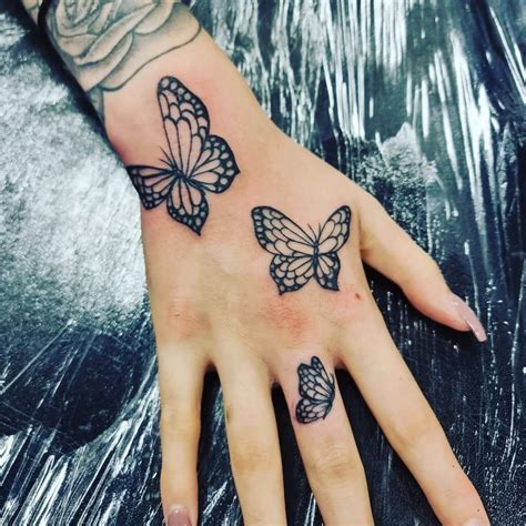 40 Awesome Butterfly Hand Tattoo Meanings And Ideas Neartattoos