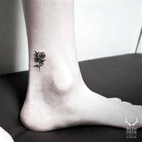 40 Cute And Tiny Ankle Tattoo Designs For 2016 Bored Art