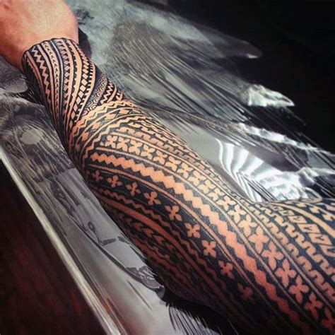 40 Polynesian Sleeve Tattoo Designs For Men 2023 Guide