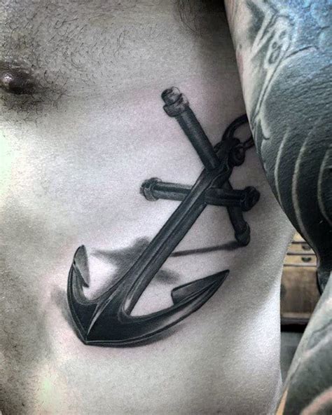 40 Realistic Anchor Tattoo Designs For Men Manly Ink Ideas