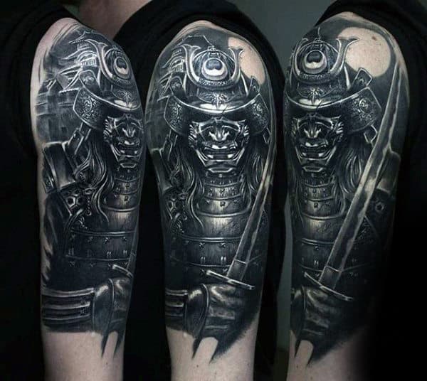 40 Samurai Warrior Tattoo Designs