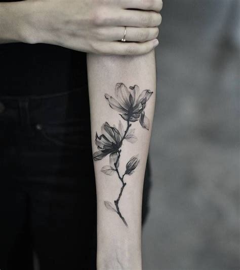 44 Beautiful Magnolia Tattoo Designs Page 2 Of 4 Tattooadore