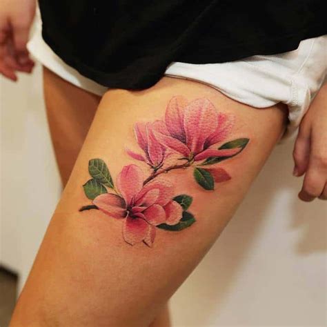 44 Beautiful Magnolia Tattoo Designs Page 3 Of 4 Tattooadore