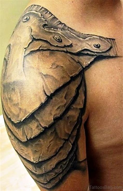 44 Great Armour Tattoos On Shoulder Tattoo Designs Tattoosbag Com