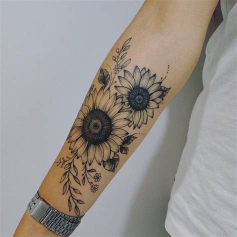 45 Inspirational Sunflower Tattoos Art And Design