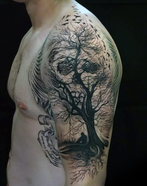 49 Life Death Tattoo Designs For Men 2023 Inspiration Guide