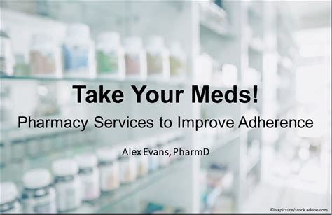 5 Pharmacy Services To Improve Medication Adherence Patient Care Online