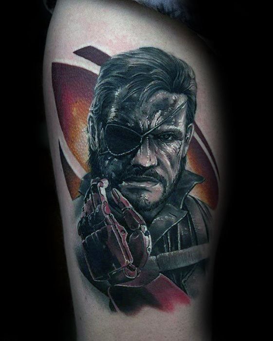 50 Awesome Metal Gear Tattoo Designs For Men 2023 Guide