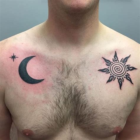 50 Awesome Tribal Sun Tattoo Designs For Men 2023 Guide