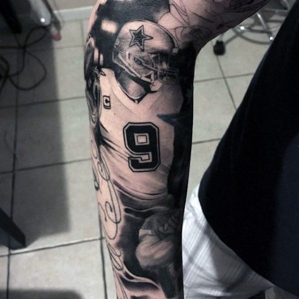 50 Dallas Cowboys Tattoos For Men 2023 Inspiration Guide