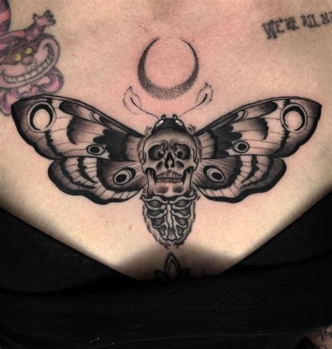 50 Death Moth Tattoo Designs With Meanings Art And Design