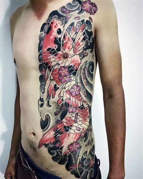 50 Japanese Chest Tattoos For Men Masculine Design Ideas