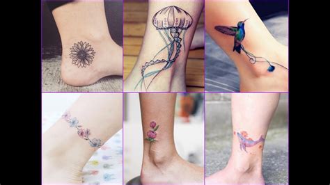 50 Lovely Ankle Tattoo Design Ideas For Womens Youtube