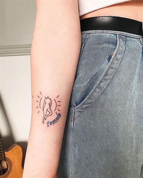 50 Tiny But Fierce Feminist Tattoos Feminist Tattoo Empowerment