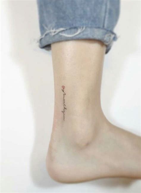 51 Cute Ankle Tattoos For Women Ankle Tattoo Ideas Fashionisers