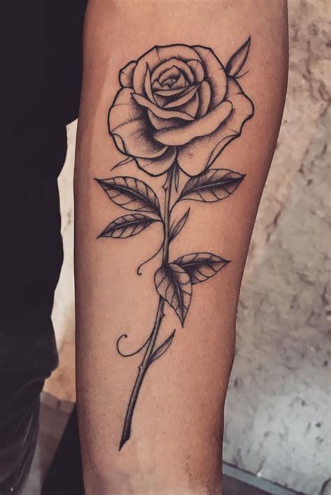 55 Beautiful Rose Tattoo Ideas Page 14 Of 55 Lily Fashion Style