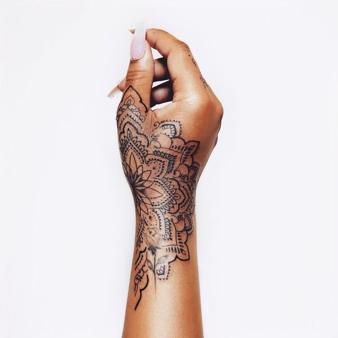 57 Trending Hand Tattoos For Women Popxo