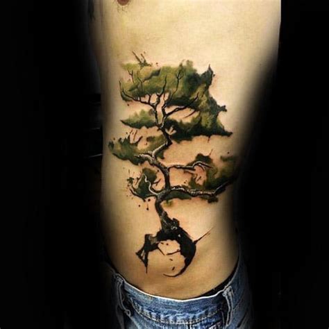 60 Bonsai Tree Tattoo Designs For Men Zen Ink Ideas