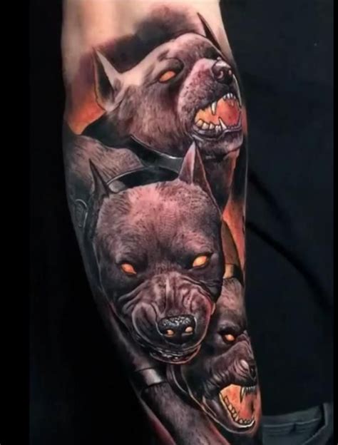 60 Cerberus Tattoo Designs With Meaning Art And Design