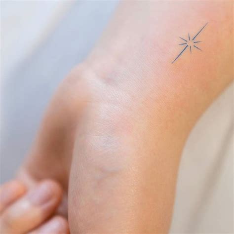 60 Simple And Small Tattoos Ideas For Women Star Tattoo On Wrist