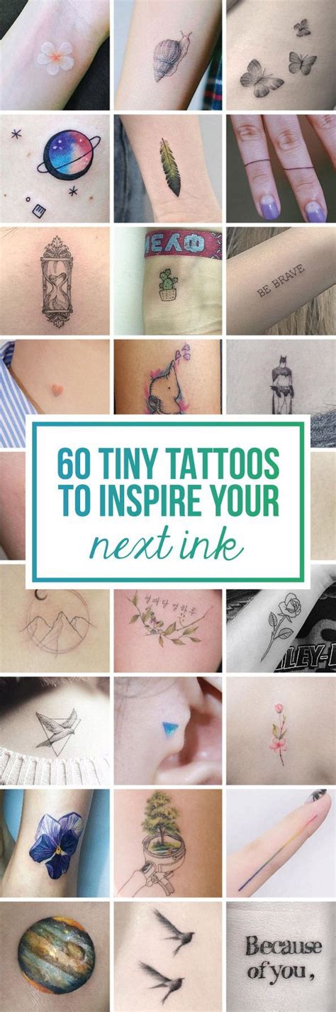 60 Tiny Tattoos To Inspire Your Next Ink Tattooblend