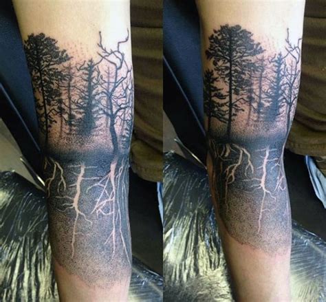 60 Unique Tree Roots Tattoo Designs For Men